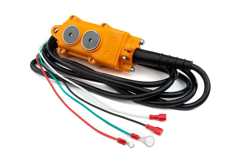 Hydraulic Power Unit Remote Control With Dual Action Buttons And 4 Wire Setup For Easy Up Down Operation Of Dump Trailers Tippers And Trucks 10 Foot Cord Beefed Up Industrial Grade Reliability 251317