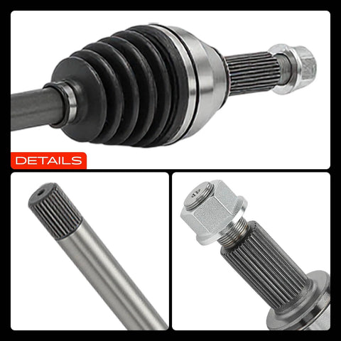 Front Right Passenger Side CV Axle Shaft Assembly For Nissan Pathfinder 2013 2019 4WD And Infiniti QX60 2014 2019 AWD 3.5L V6 Replacement