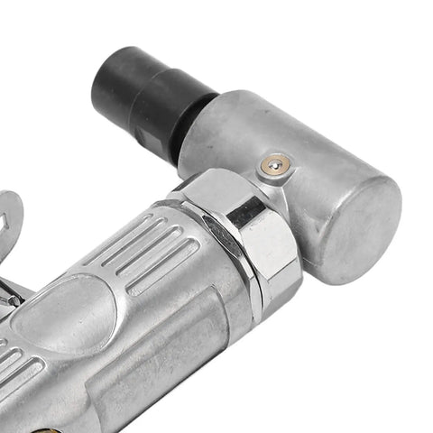 Close-up of Heavy Duty Right Angle Pneumatic Air Die Grinder With A Powerhouse Twenty Thousand Rpm Motor, focusing on the handpiece design.