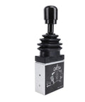 Proportional Dump Truck Valve With Three Holes And Two Working Positions, PTO Switch, Slow Down Tipper, No Fuss Install For Hydraulic Dump Trucks