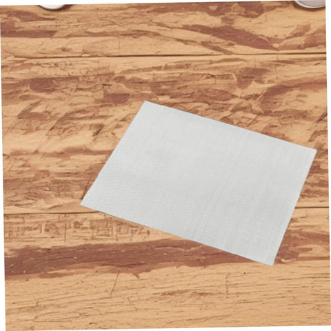 Four Piece Bumper Repair Mesh Screen Kit For Vehicles Durable Fine Mesh shown on a wooden surface