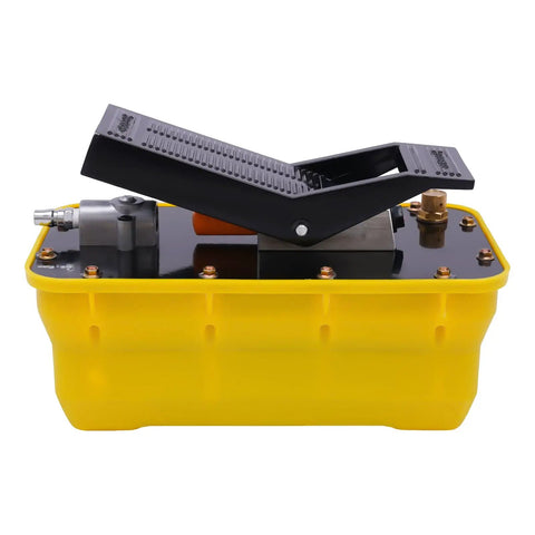 Shop Tested Heavy Duty 10000Psi Hydraulic Bead Breaker Kit With Air Foot Pump And Hose Portable Tire Changer Repair Tool For Tractor Truck And Van Rigs Grease Monkey Yellow