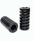 Check Out These Sweet Black Die Mold Stamping Alloy Steel Compression Springs For Industrial Grabs And Hold Downs Perfect Fit With 35mm Outer And Inner Diameter For Heavy Duty Work And Serious Gear Needs - two black alloy compression springs.