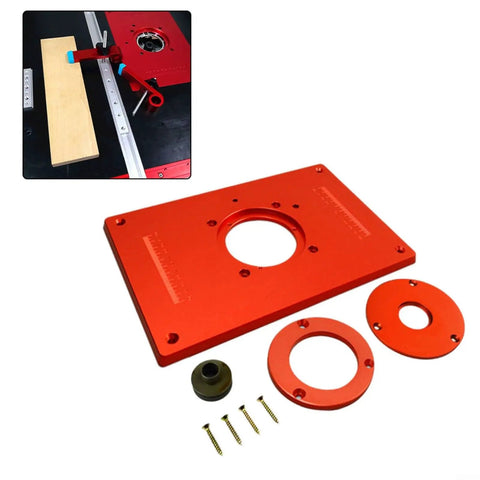 Heavy Duty Aluminum Router Table Insert Plate Slick Woodworking Milling Flip Board Rock Solid Shop Ready and Built Tough for daily precision routing.