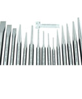 15 Piece Punch and Chisel Set in Durable Kit Bag With Pin Punches, Taper Punches, Chisels And Center Punches For DIY Auto Metalworking