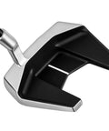 Standing Putter For Men 34 Inch With Low Center Of Gravity And High Forgiveness, black and silver club head detail