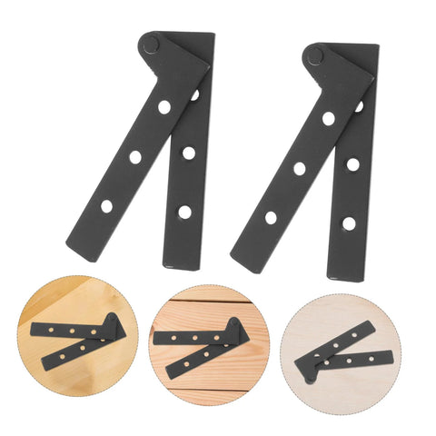 Heavy Duty Rotatable Hidden Door Hinges 2 Pack for Cabinets, Secret Doors and Bookcases Concealed Pivot Hinges