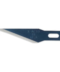 Number 11 Fine Point Utility Blades Pack Of 100 Ready For Precise Cutting And Trimming, single carbon steel blade with blue-oxide finish
