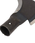 Close-up of blade from Beast Mode Handheld Sickle With High Manganese Steel Blade For Weeding, Pruning, Trimming And Harvesting