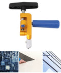 Glass Tile Cutter Tool Handheld Alloy Design For Ceramic And Glass Cutting, 290g Weight, Ergonomic Handle