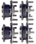 4 Piece Front And Rear Wheel Bearing And Hub Assembly Kit For CX 5 2013 2014 2015 2016 2017 2018 Direct Fit Replacement With Durable Bearings