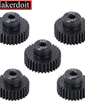 48P Pinion Gear Set For 3.175mm Shafts Fits One Eighth Inch RC Cars 29T 30T 31T 32T 33T Hardened Steel