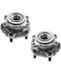 Pair Of Front Wheel Hub Bearing Assembly Replacement Kit For Nissan Sentra 2013 Through 2019 L4 And Compatible With 2013 2017 Nissan Leaf