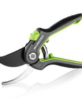8 Inch Bypass Pruning Shears With Sharp SK5 Steel Blades For Smooth Pro Grade Cuts, Rust Resistant Garden Pruner With Ergonomic Rubber Handles And Shock Absorbing Pad