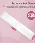Strong Hold Double Sided Fashion Tape For Women That Stays Put All Day Invisible product size details 2.95x0.39 inches