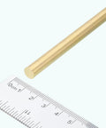 Brass Solid Round Rod 2mm Diameter 305mm Length Lathe Bar Stock Pack Of 15 For RC Model DIY Crafts Gear Shafts Motors And Mini Axles