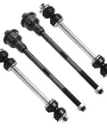 4x4 Front CV Axles and Wheel Bearing Kit, 17-Piece for GMC and Chevy Trucks, 6-Lug 4WD Replacement, Bolt-On Front Suspension Upgrade, DIY-Friendly, Durable Axle Shafts, Bearings, Seals, and Hardware, front CV axles