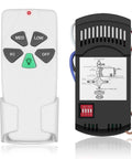 Universal Ceiling Fan Remote Kit With Light Dimmer And 3 Speed Control Includes FAN28R Receiver And Wall Mount shown
