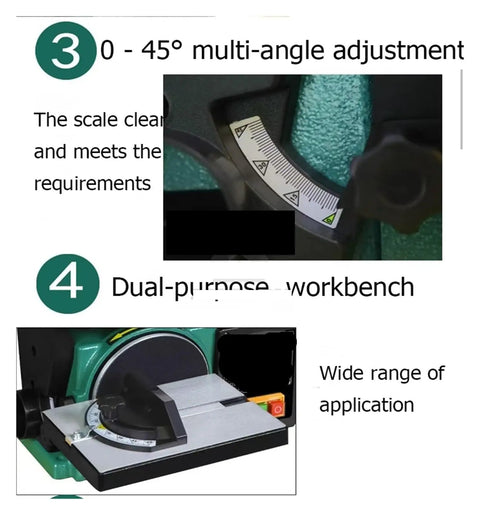 Cordless Belt And Disc Sander For Wood, Heavy Duty Electric Grinder Crushes Burrs And Saw Marks, Lightweight no plug headaches power tool with multi-angle adjustment scale.