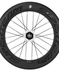 Carbon Clincher Wheelset 700C Fixed Gear Wheels 60/88mm Depth With Basalt Braking Surface V Shape Windbreak Design