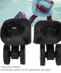 Rotatable Luggage Wheel Casters for Suitcases, Durable Nylon Replacement Parts for Repair and Upgrade, quiet 360 degree travel casters.