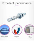 Three Eighths Inch By Three Inch Wedge Anchor For Concrete And Cement Only Zinc Plated Carbon Steel Heavy Duty Expansion Bolt Kit