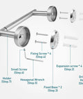 Wall Mounted Brushed Nickel Toilet Paper Holder Made From 304 Stainless Steel Rustproof And Built To Last Flexible Pivot