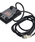 Foot Control Pedal For TIG And Spot Welding Machines With Two Pin Or Three Pin Connectors Anti Slip Metal Shell