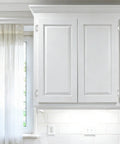 Heavy Duty Self Closing Cabinet Hinges Twenty Five Pairs Brushed Nickel Face Mount With Semi Concealed One Half Inch Overlay For Kitchen Cupboards Built Tough No Sweat Setup Guaranteed on white kitchen cabinets.
