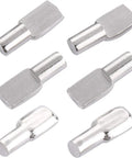 Set Of 120 Spoon Shape Shelf Pins In 5mm Diameter Stainless Steel For DIY Projects Anti Rust Cabinet Hardware Durable Shelf