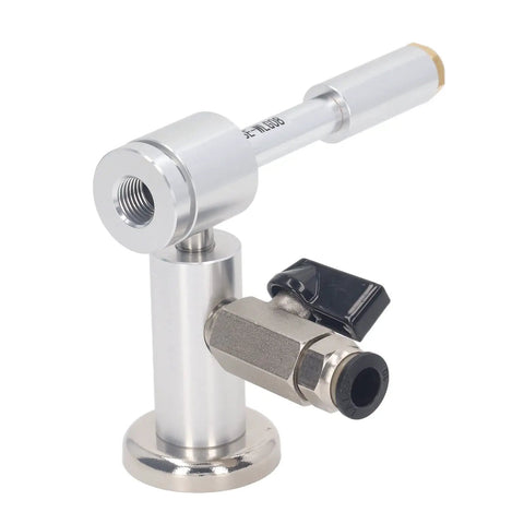 Cold Air Drying Gun With Flexible Tube And Aluminum Alloy Body, 7 Bar 520 BTU Dry Cooling Airflow System, pro-grade view.