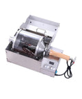Game Changer Portable Coffee Roaster With Pinpoint Temperature Control And Adjustable Rotation Speed Compact Travel Machine For Fresh Daily Brews On The Fly, displaying silver metal body with wood handle.