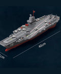 Realistic RC Aircraft Carrier For Adults With Plane Included 2.4G Scale Military Remote Control Ship With Dual Motors High Speed