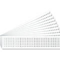 Wire Marker Cards 1 To 33 Electrical Labels Vinyl Cloth 1.5 Inch By 0.25 Inch Removable Stickers Pack Of 10 Made In USA