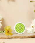 4 Pack Mini Bubble Level Tool Set For Quick High-Precision Measurements portable round spirit level on stone surface with flowers