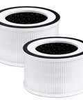 2 Pack True HEPA Replacement Filters For Fillo Halo Allo Air Purifier With 3 Stage Filtration Pre Filter Premium True HEPA And Activated Carbon