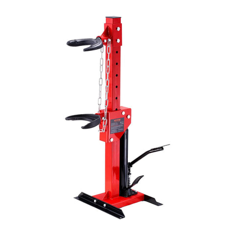 Hydraulic Coil Spring Compressor Tool For Cars And SUVs, 4.5 Ton Jack Capacity, 1 Ton Rated Compression, tool on white background