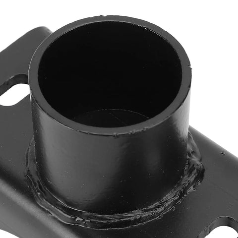 Close-up of Rugged Bottle Jack Axle Adapter for safe lifting in garages and off-road use, showing sturdy metal construction.