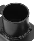 Close-up of Jack Axle Adapter Lifting Saddle For Bottle Jacks Carbon Steel Heavy Duty Construction showing round contact area