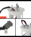 Top Shelf Electric Fuel Pump Module Assembly For Volvo 850 C70 S70 V70 With Sender And Filter shows detailed connectors and assembly structure.