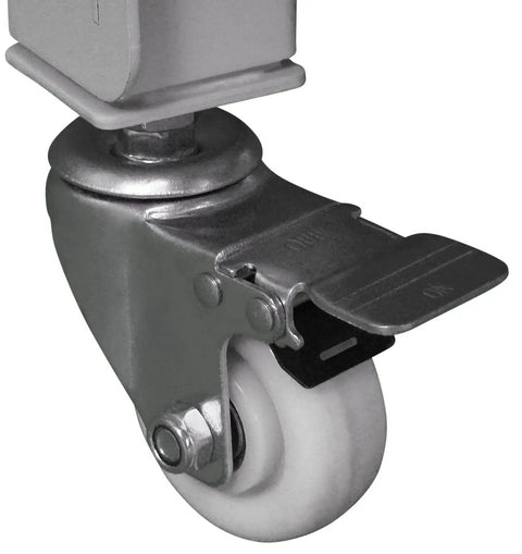 Versatile Case Sealer And Adjustable Top And Bottom Tape Dispenser Zero Stress Smooth Operator wheel attachment for mobility.