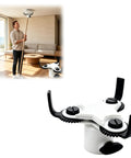 Professional Ceiling Smoke Detector Removal Grabber Tool Built For No Sweat Maintenance And Quick Install On High Ceilings Around Your Home Or Shop And Reliable Grip in use to swap smoke alarms.