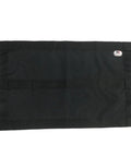 Top Shelf 1200D Horse Stall Guard With Adjustable Straps And Replaceable Black Hardware For Locking Down Secure Stable Safety And Bulletproof Equine Barrier Gear, black fabric with rings.