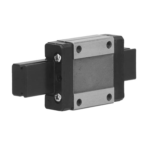 Boss Level Linear Rail Guideway Block for CNC Machines and Robotic Actuators with Ultra Smooth Sliding Motion, steel body.