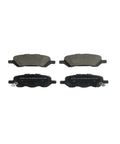 Toyota Venza Rear Disc Brake Pad Set Ceramic Essentials EC1402 quiet OE style replacement with low noise shim