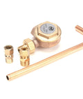 Genuine OEM Replacement Steam Trap 10-4958 parts displayed with copper tubing for industrial boilers and steam systems.