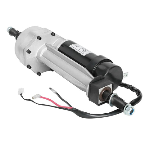 24V 180W Brush Motor Transaxle with Electromagnetic Brake, 3000 RPM Differential Axle for Electric Go Karts and Scooters