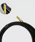 Double Wire Feeding Hose For Laser Welding Handheld Weld Head, Built To Last Graphite Aluminum PU Construction, 5M Spring Hose