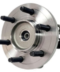 Front view of Front Wheel Hub Bearing Assembly 6 Lug 4WD With ABS For Ford F150 Expedition 2011 To 2014 And Lincoln Navigator Premium Greased