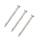 Heavy Duty Stainless Steel Self Tapping Screws Kit 30 35 40 Pack No Pre Drill Needed Self Drilling Wood And Metal